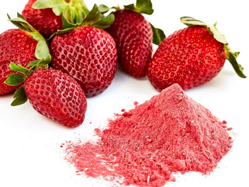 Strawberry Powder Exporter And Manufacture From India